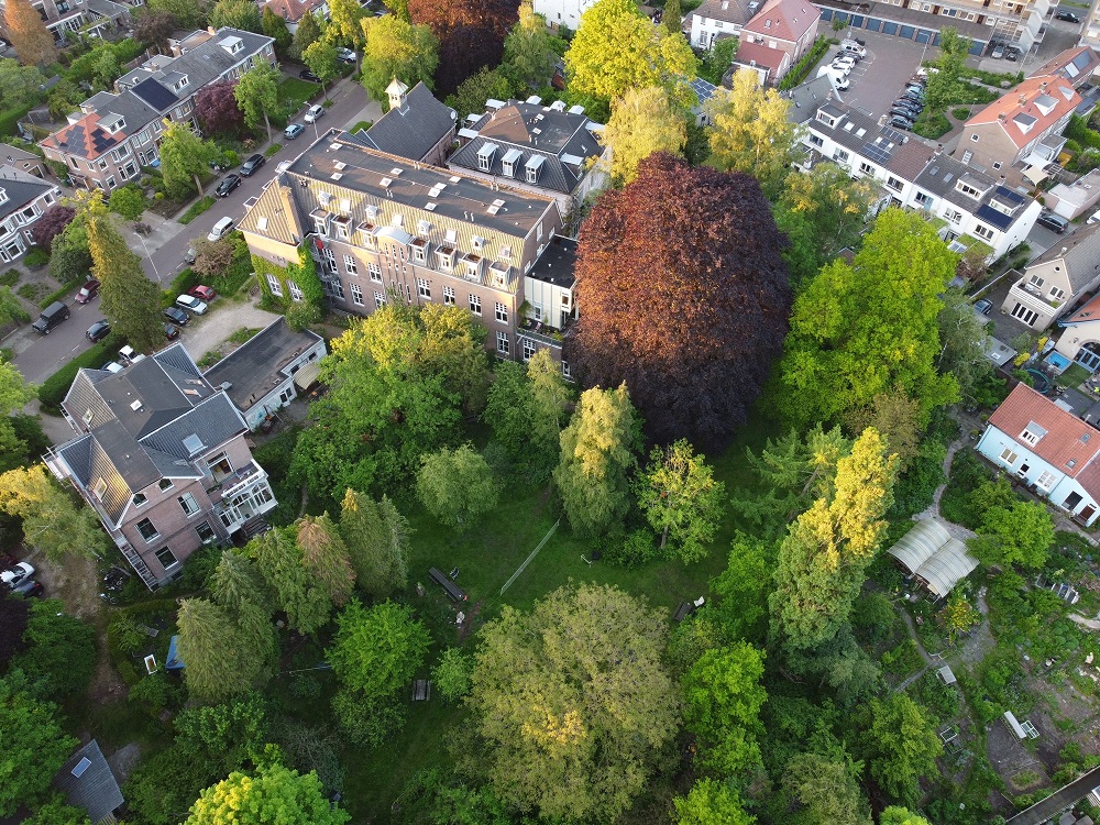 Het klooster Casa de Pauw, dat door WBVG opnieuw werd ontwikkeld tot woonruimte voor krakers.