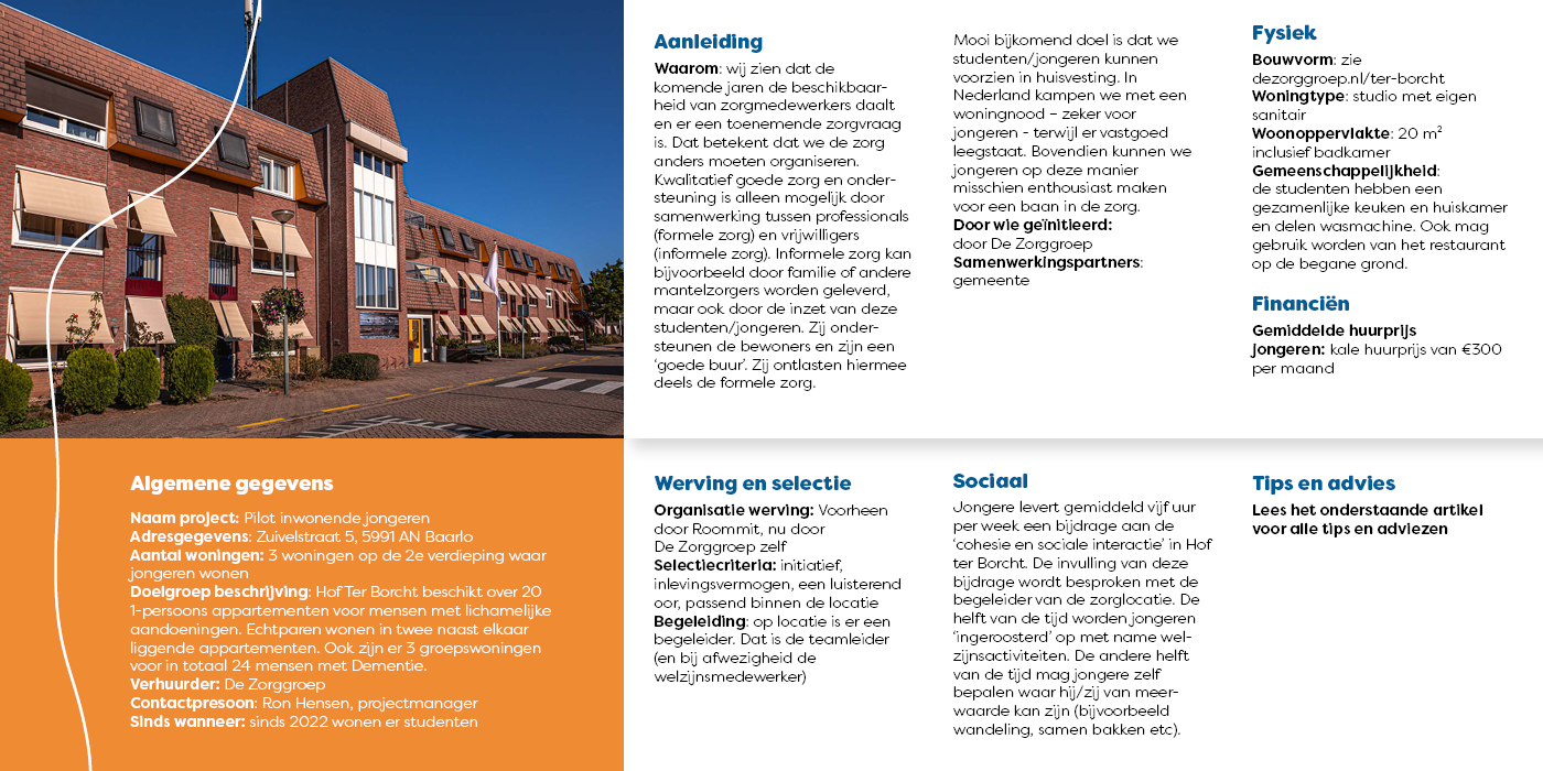 Factsheet De Zorggroep Limburg