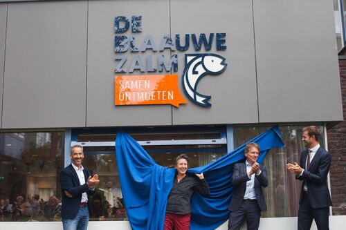 de blauwe zalm