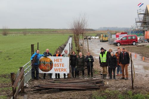 'De langste tafel van Kampen' van Het 8ste Werk won de ZorgSaamWonen Award Publieksprijs in 2022. Foto: Freddy Schinkel.