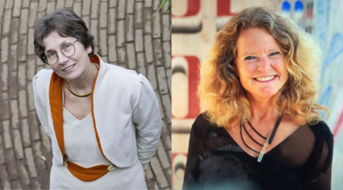 Rick Kwekkeboom (links) en Els van Betten