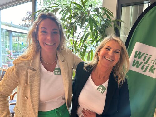 Karlijn van der Meij (links) en Leone Hogewoning (rechts)