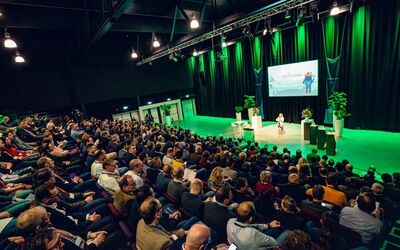 Duurzaam gebouwd congres