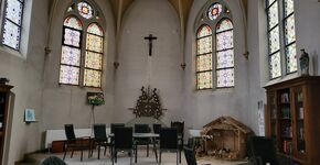 De kapel in het voormalig klooster is nu een ontmoetingsplek in woonzorgcentrum Elisabethstift.